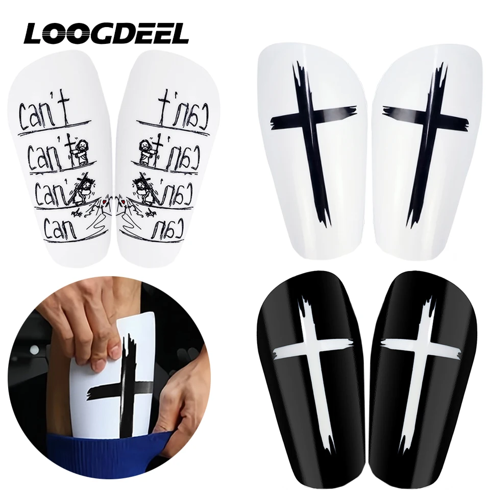 Loogdeel 1Pair Soccer Leg Support Adult Child Football Plug-in Shinguard Football Sports Equipment Legging Shin Protection Board