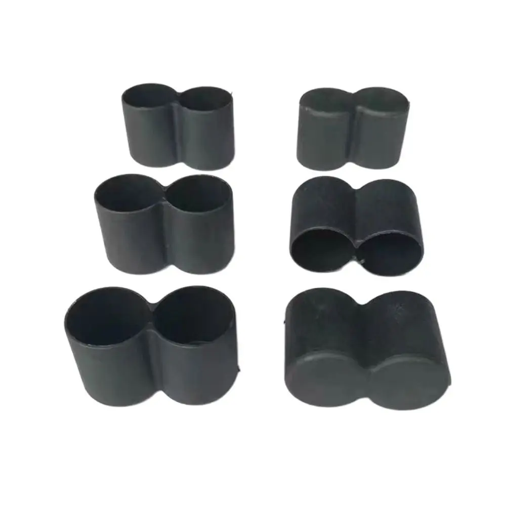 Table Non-Slip Covers Round Bottom Floor Protectors Furniture Feet Chair Leg Caps Double Tube Feet Covers Plastic Pipe Cover