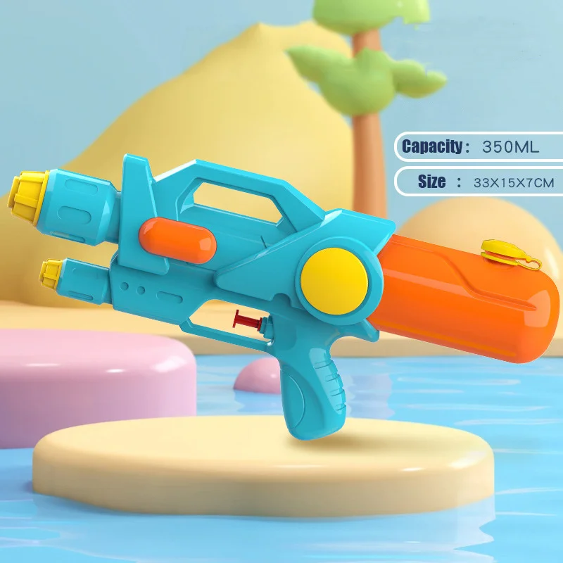 Cartoon Dinosaur Duck Water Gun Toys Large Capacity Summer Holidy Pool Beach Water Blaster Automatic Water Spray Pistol