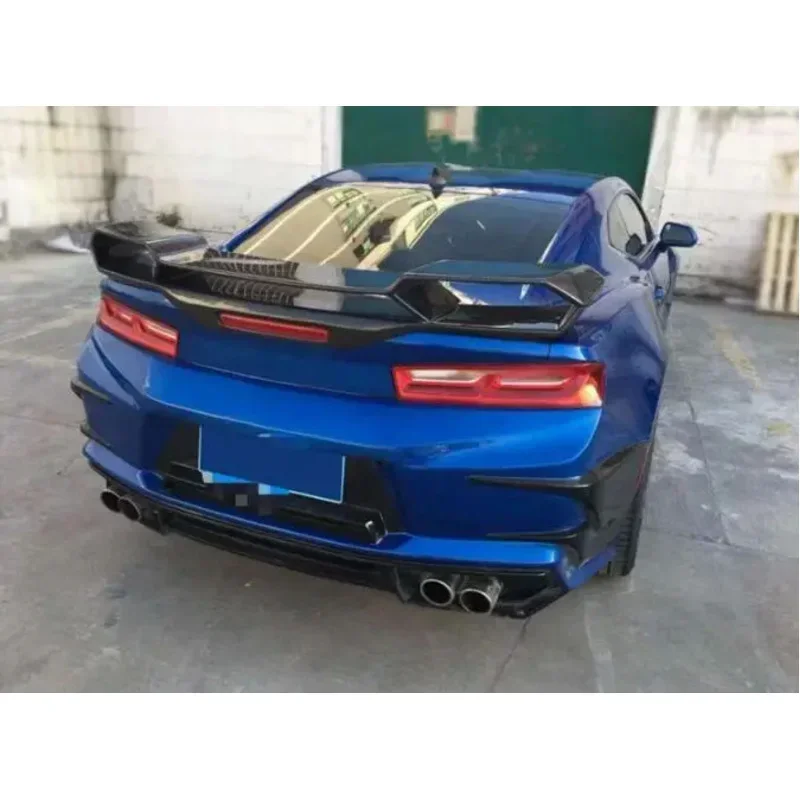 

For Chevy Chevrolet Camaro 2014 2015 2016 2017 2018 2019 2020 2021 2022 Real Carbon Fiber / FRP Car Rear Wing Trunk Lip Spoiler