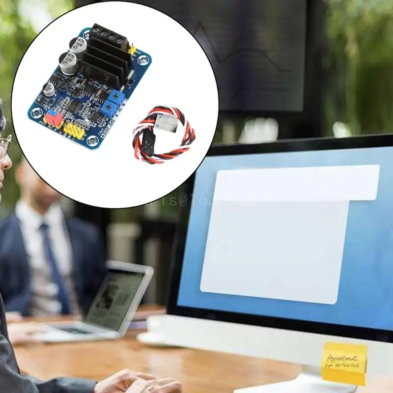 ASMF-04 Single Channel Highly Torque 500Nm Controller Board Servo 12V to 24V Current Limiting 10Amp with Connection Line