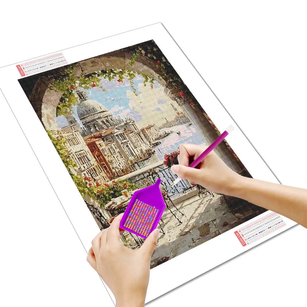 ديزني الماس اللوحة الكرتون حورية البحر الصغيرة DIY 5D فسيفساء عرض ارييل الأسماك جدار الفن ديكور المنزل #2