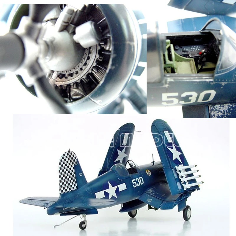Trumpeter 02221 Vought F4U-1D Fighter Corsair 1/32 militaire assemblé échelle modèle Kit bricolage jouet, pour Collection cadeau d'anniversaire