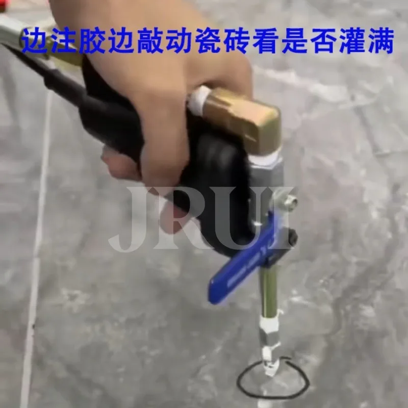 Portable Grout Injector Hollow Repair Device for Tile Stone Floor Gap Filling Door Window Cavity Sealing Glue Applicator