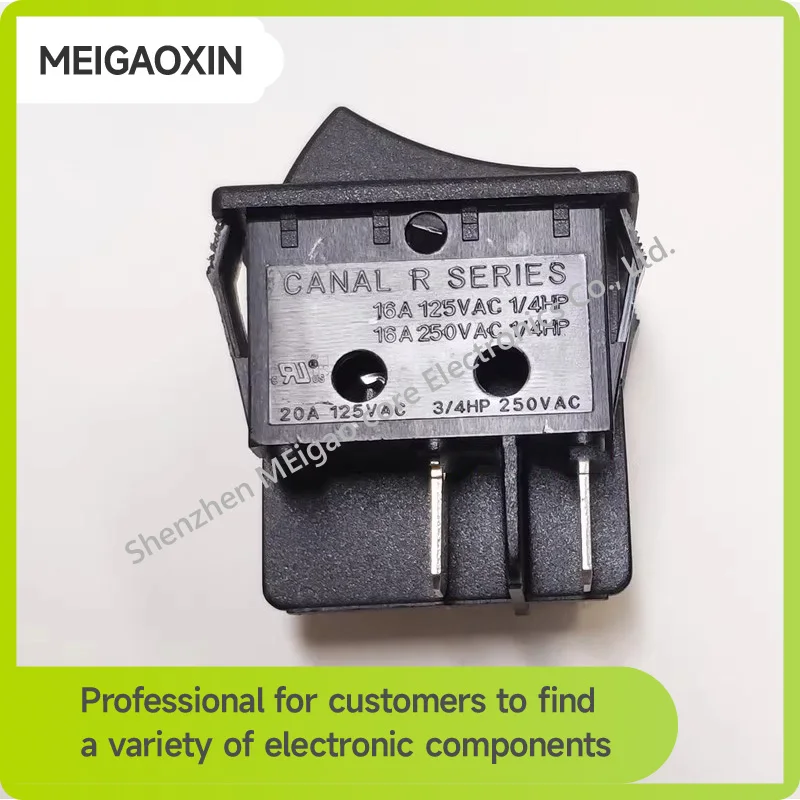 5pcs/lot Ship type switch R210-1-C5N-BB1NW four-pin black switch