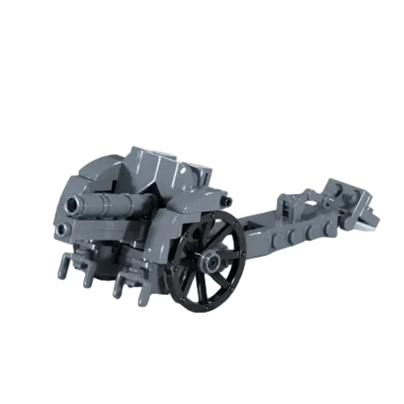 10cm M.14 Howitzer Model MOC Building Bricks War Equipment Modular Technology Gifts Holiday Assemble Children Toys Suit