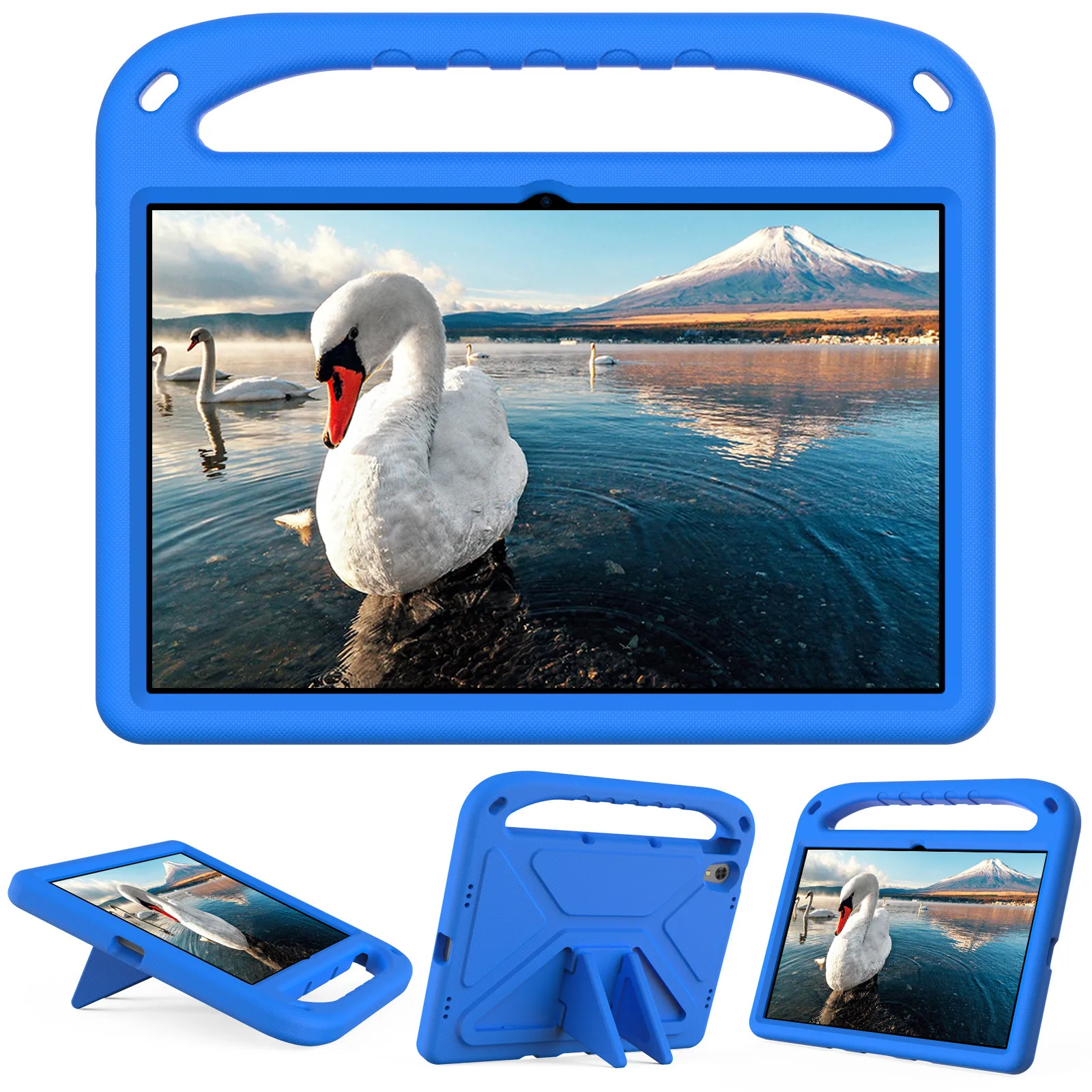 

Чехол для планшета из ЭВА для Lenovo Tab M11 M10 HD FHD Plus REL P10 K10 P11 Pad Pro 3-го 2-го поколения 10,1, детский чехол с безопасной ручкой и подставкой для планшета
