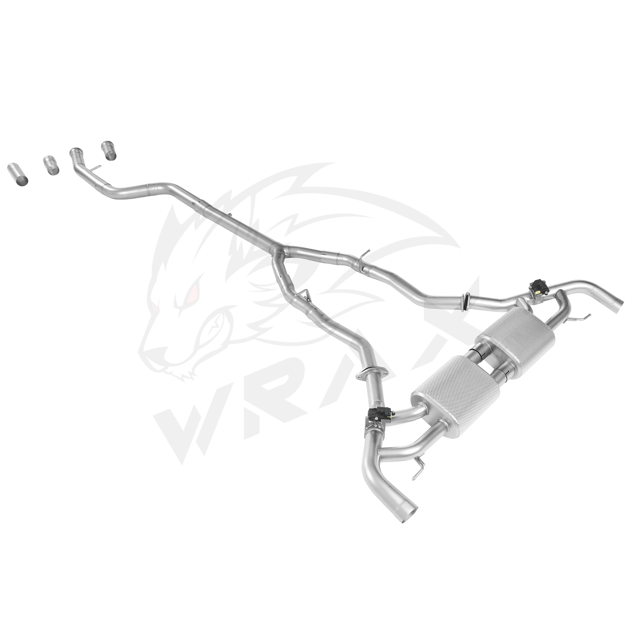 WRAX استبدال مناسب مباشر SS 304 ملحقات السيارة عادم Catback لسيارات BMW X5 G05 F85 F95 أداء صوت العادم العدواني