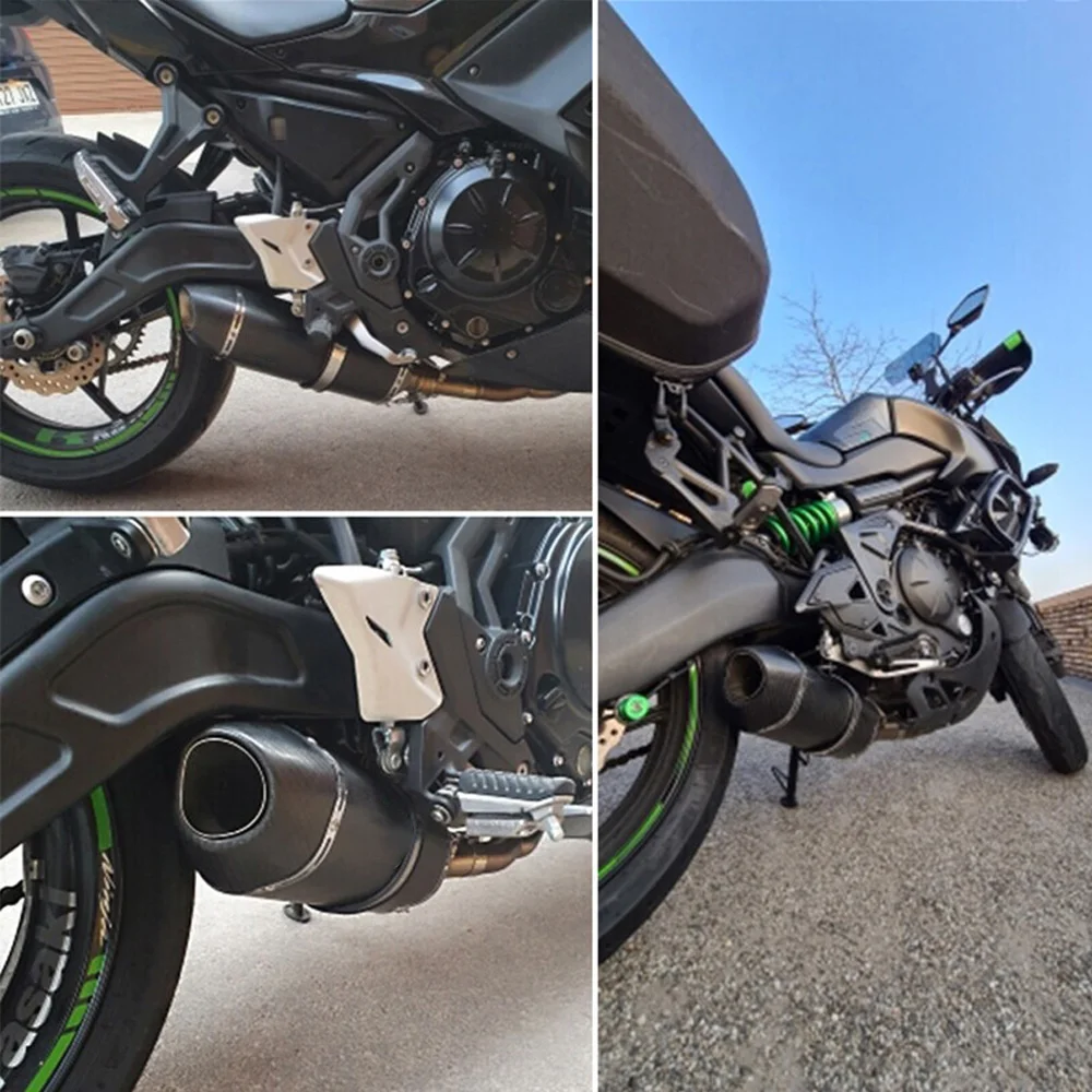 Auspuffanlagen für Kawasaki Z650 Ninja 650 2023-2025 51mm Krümmer Schalldämpfer Auspuffrohre – Detail 6