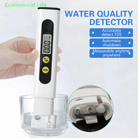 TDS Meter Digital Water Tester 0-9990ppm Drinking Water Quality Analyzer Monitor Filter Rapid Test Aquarium Hydroponics Pools