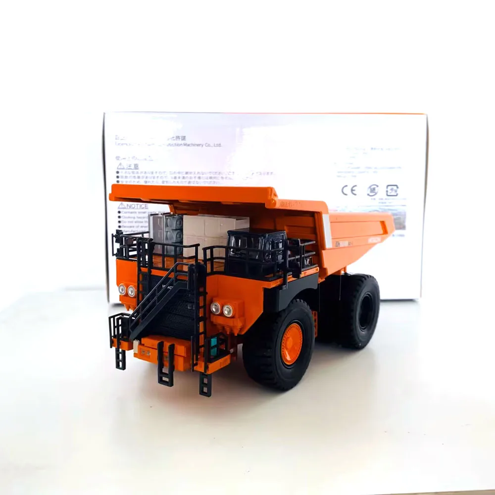 

1/87 Scale Die-Cast Alloy Zaxis EH500AC-3 Dump Truck Construction Machine Boy Engineering Car Collection Toy Model
