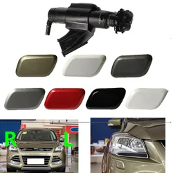 Car Exterior Front Headlamp Headlight Washer Spray Jet Nozzle Cover Cap For Ford Kuga 2012 2013 2014 2015 2016