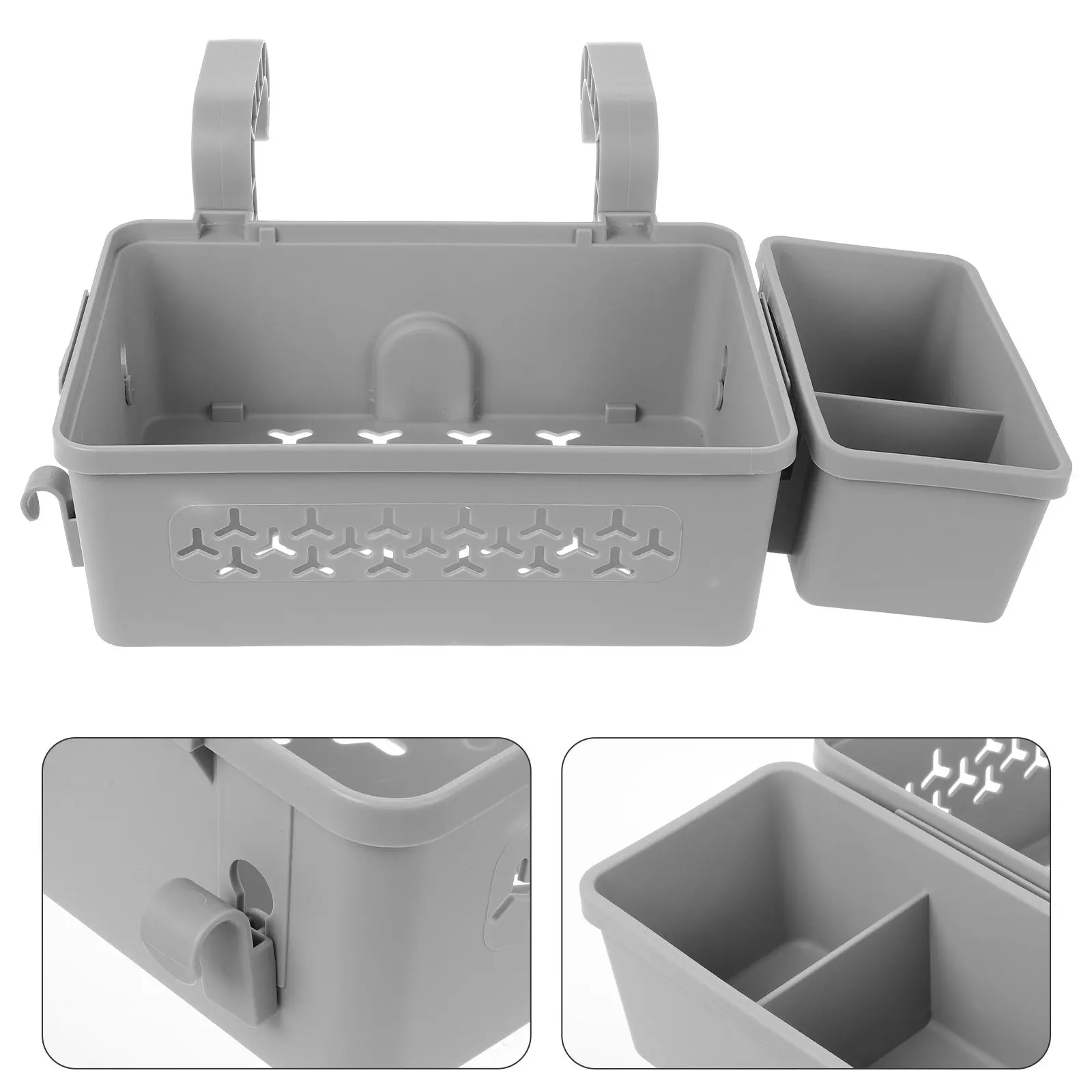 

Съемная подвесная корзина для хранения у бассейна, пластиковый контейнер для полотенец, органайзер для хранения у бассейна на открытом воздухе