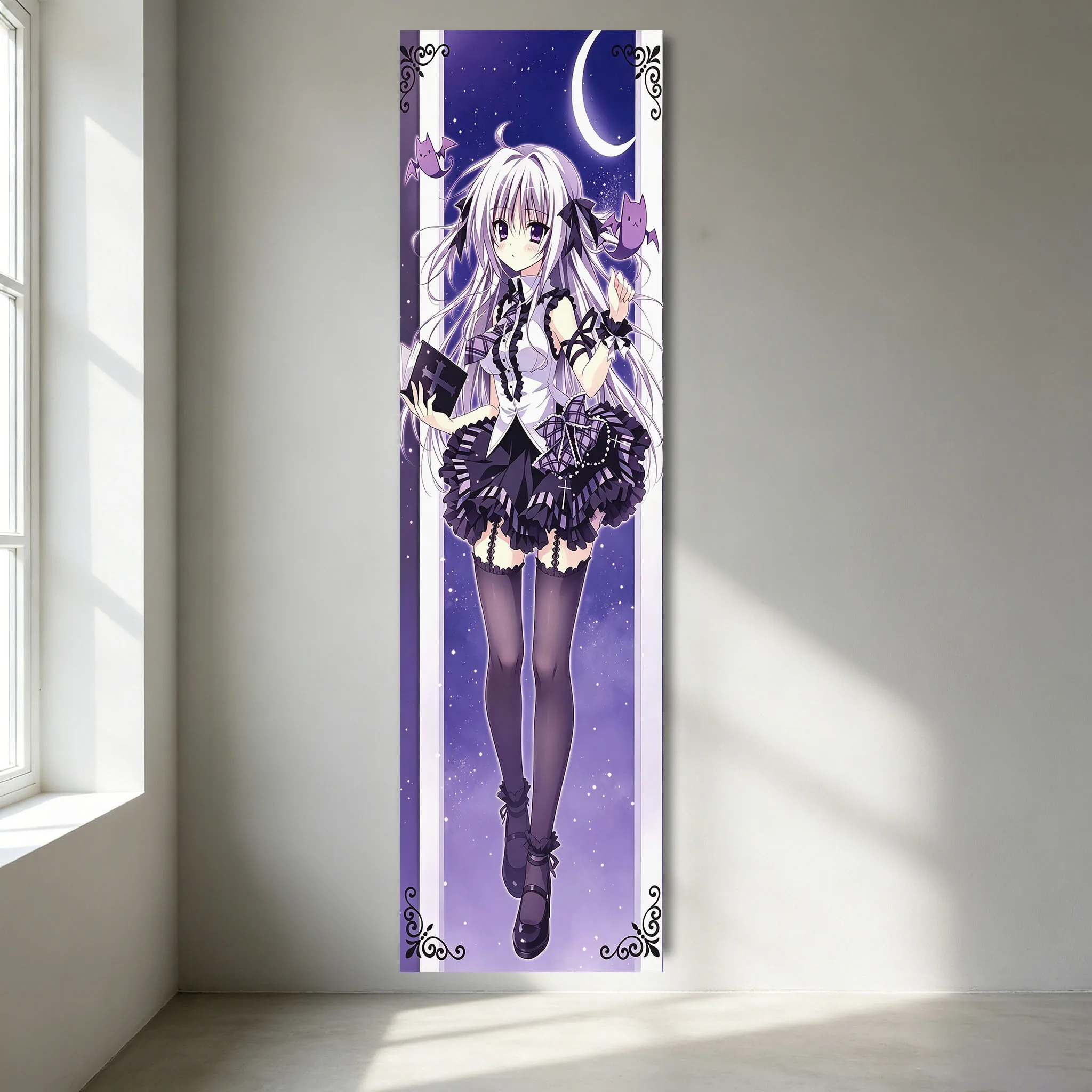 Moe 2000s Original Anime Girl Hanging Paintings, Anime Tapestry Wall Hanging Living Room Bedroom Study Entrance House Decor