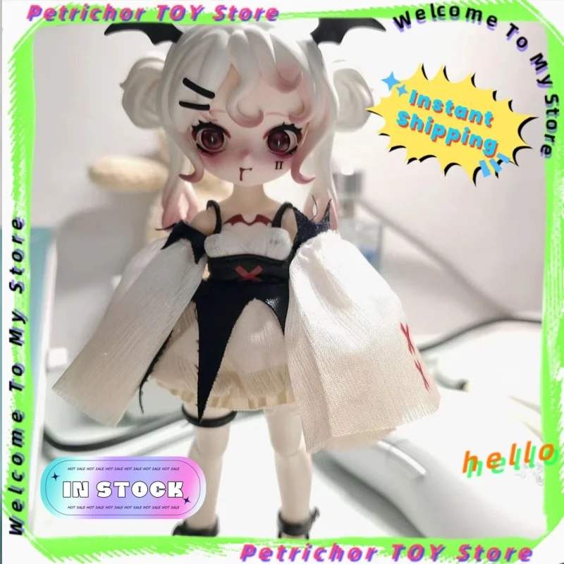 

In Stock Instant Shipping Nyssa Eerie Nightmare Series 1/12 Bjd Blind Box Gothic Style Joints Can Be Moving Figure birthday Gift