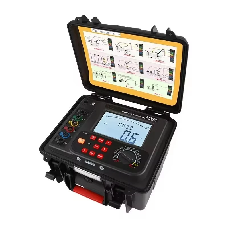 UT575B Dual Clamp Multi-function DC Grounding Resistance Tester