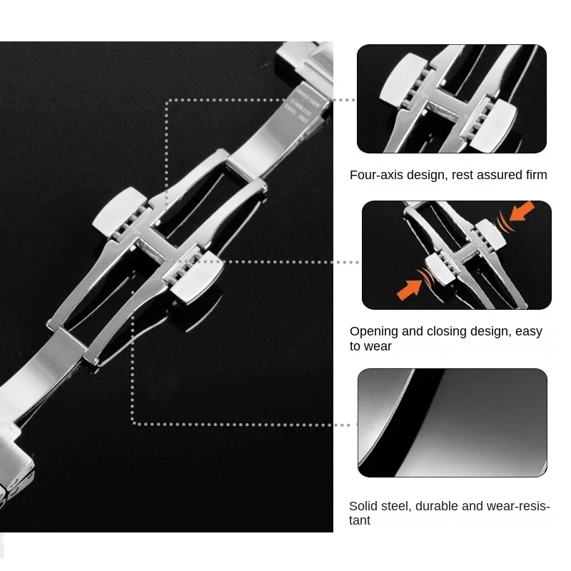 19 مللي متر 20 مللي متر 21 مللي متر 22 مللي متر منحنى نهاية الفولاذ المقاوم للصدأ سوار ل IWC حزام مارك بورتوفينو البرتغالية ميلان شبكة معدنية حزام المنسوجة الرجال