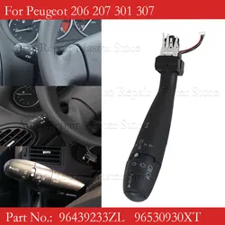 96439233ZL 96530930XT 96450912ZL For Peugeot 206 207 301 307 Car Steering Indicator Stalk Turn Signal Switch Headlight Switch