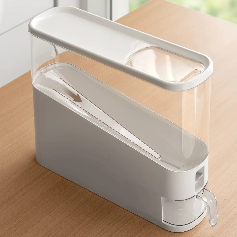 LMM household rice tank insect-proof and moisture-proof rice box rice storage container narrow and long storage bucket