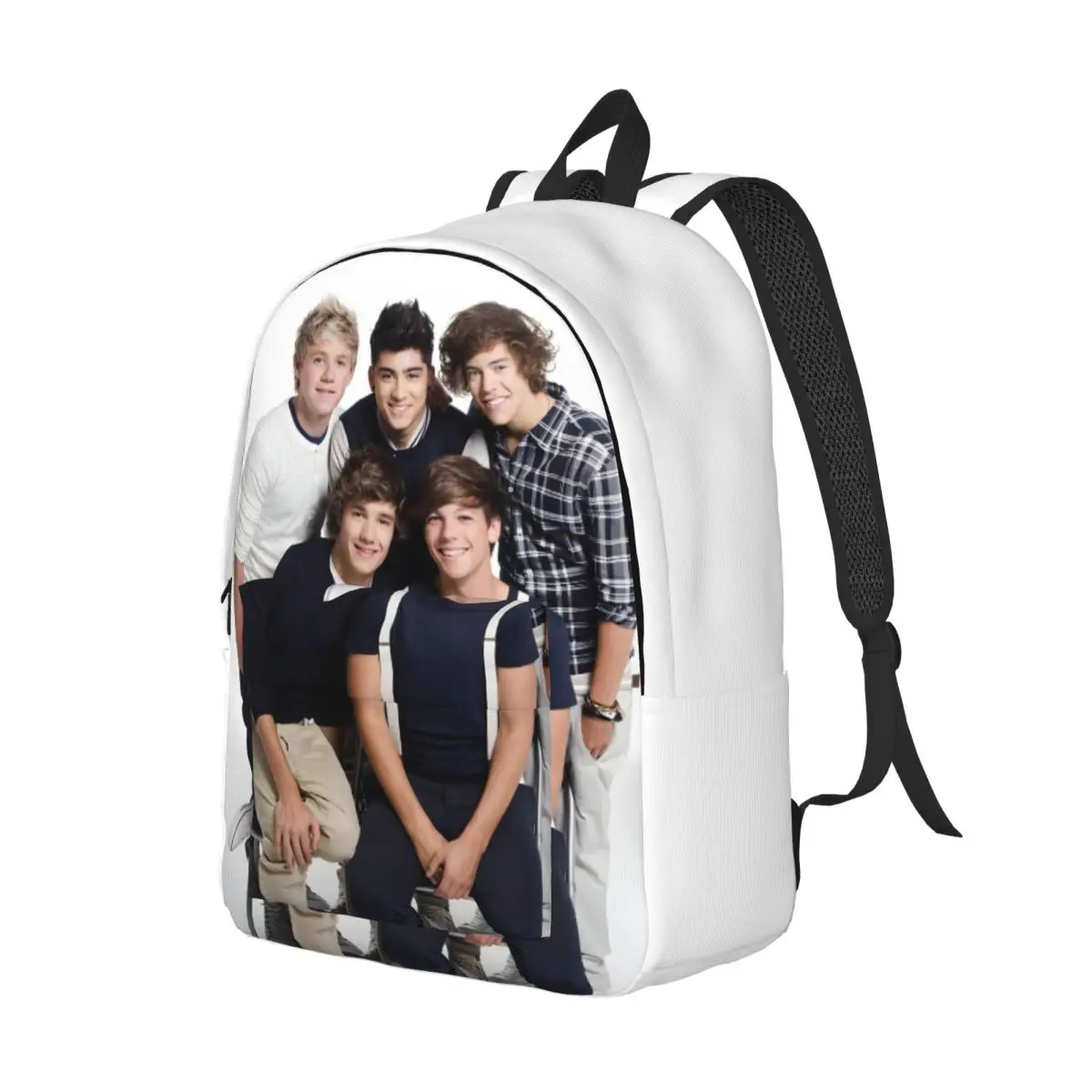 One Directions Printed Lightweight Casual Schoolbag For School, Outdoor, Shopping, Office