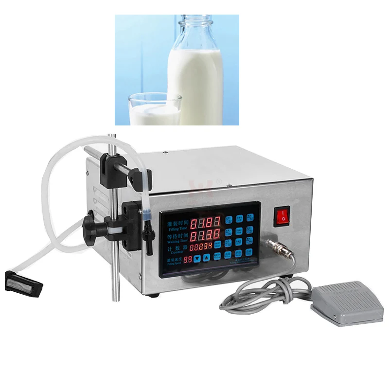 

Semi Automatic Desktop CNC Liquid Filling Machine For Perfume Filling Machine Liquid Water Filler Small Bottle Filling Equipment