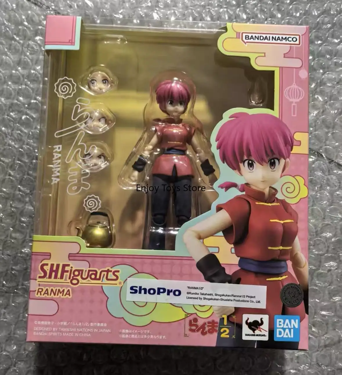 

В наличии: Фигурка Bandai SHF Ranma 1/2 Саотомэ Ранма (женская версия), подвижная кукла-фигурка