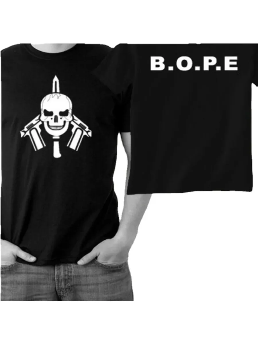 Brazil BOPE NEGRA 2 Special Force Army Men T-Shirt Short Sleeve Casual Cotton O-Neck Summer Shirt