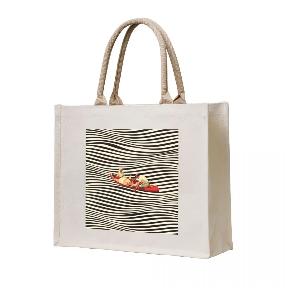 

Illusionary Boat Ride 2 Tote Bag canvas tote female bag Fabric bag Canvas