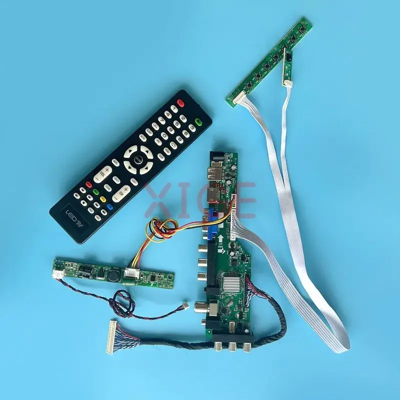 

For LTM230HT10 LTM230HT11 LTM215HL01 LCD Driver Board 1920*1080 AV+USB+DHMI+VGA 23" Display Kit Digital Signal DVB 30-Pin LVDS