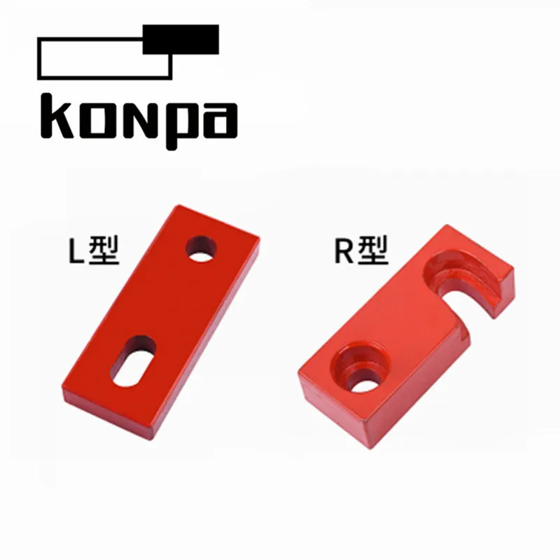 Form lock modul sicherheit schnalle verriegelung R typ/L art probe locking form schnalle schloss vorlage loch pitch form zubehör