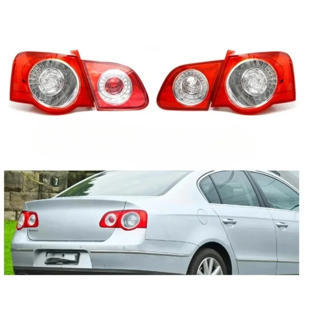 

For VW Passat B6 Sendan 2006-2011 Rear Taillight Warning Light Reversing Light Tail Lamp Assembly 3C5945093D 3C5945095J