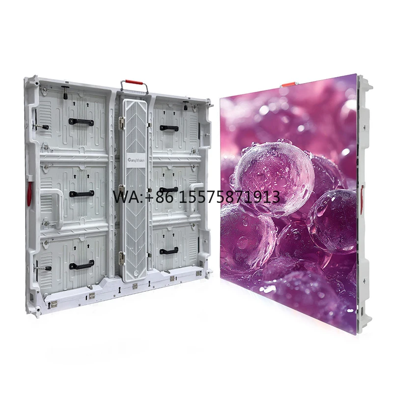 High Definition P2.604 P2.97 P3.91 LED Display Screen Rainproof and High Brightness for Concerts Never Black Display