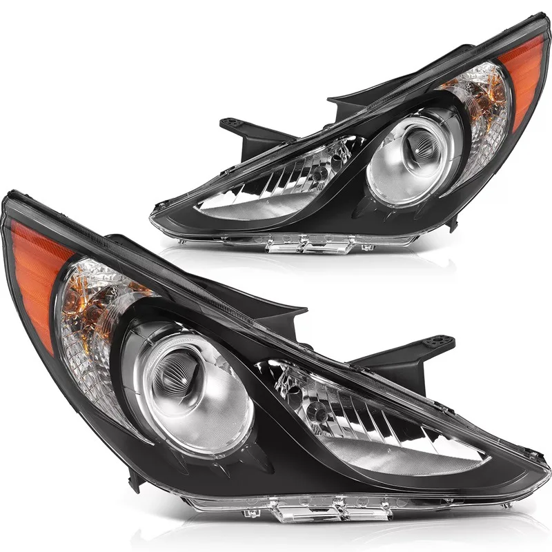 For Hyundai Sonata 2011 2012 2013 2014 1Pair 2PCS LH+RH Front Bumper Head Light Headlamp Driving Headlight Turn Signal Light - view 2