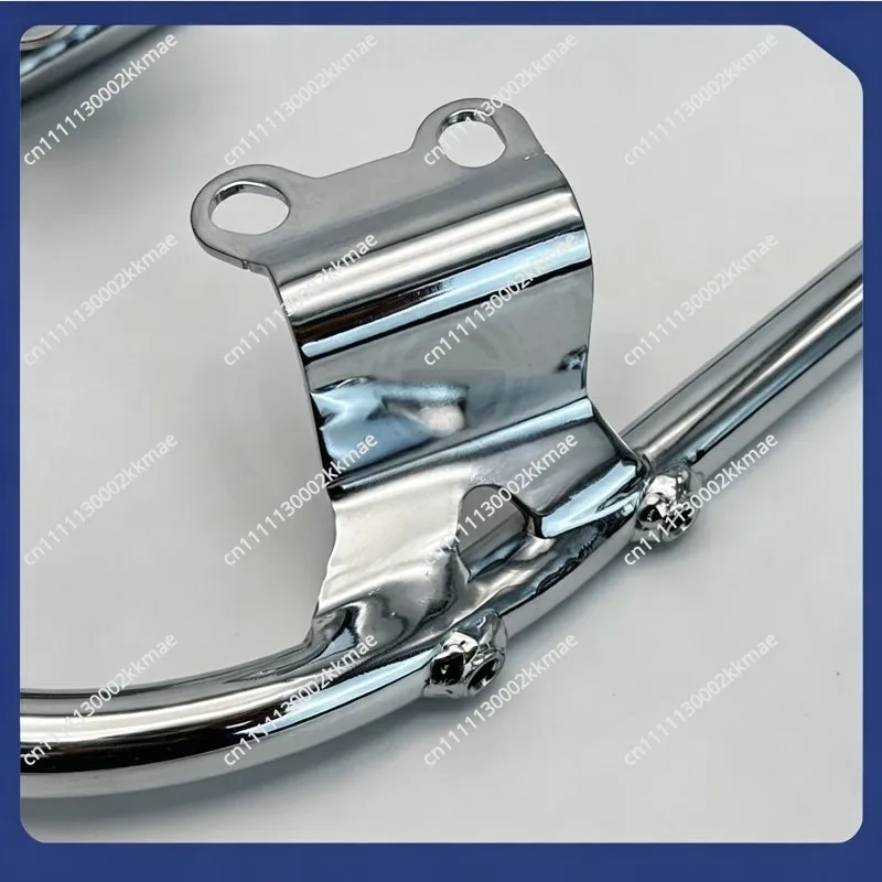 Suitable for Triumph T100/T120 Rear Armrest Street Twin Rear Backrest, Modified Rear Shelf, Guard Bar, Side Bag Rack