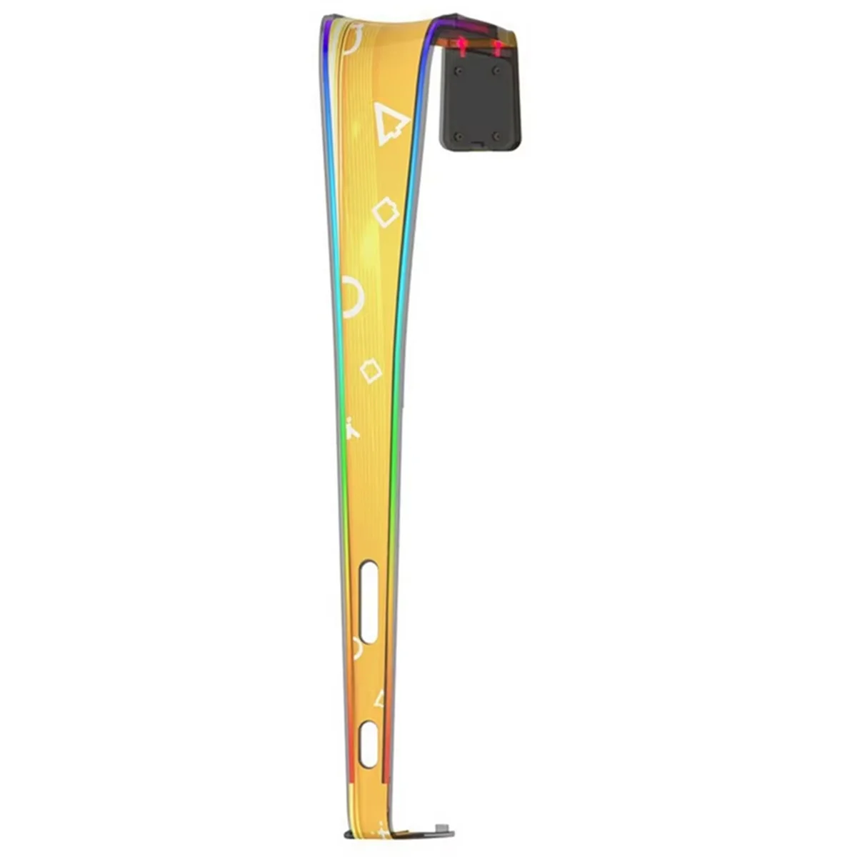

IPEGA Game Console Dust Cover for PS5 Slim Digital&Disc Versions with 9 RGB Light Effects, D