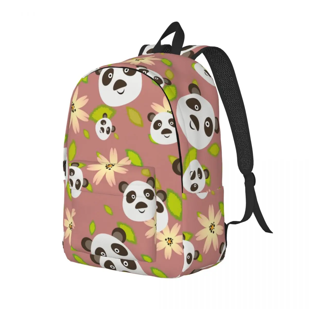 Student Bag Panda Bear Backpack Parent-child Lightweight Backpack Couple Laptop Bag