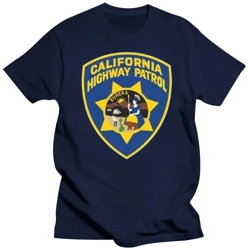 Cool Double Side New California Highway Patrol T Shirt Unisex Tee