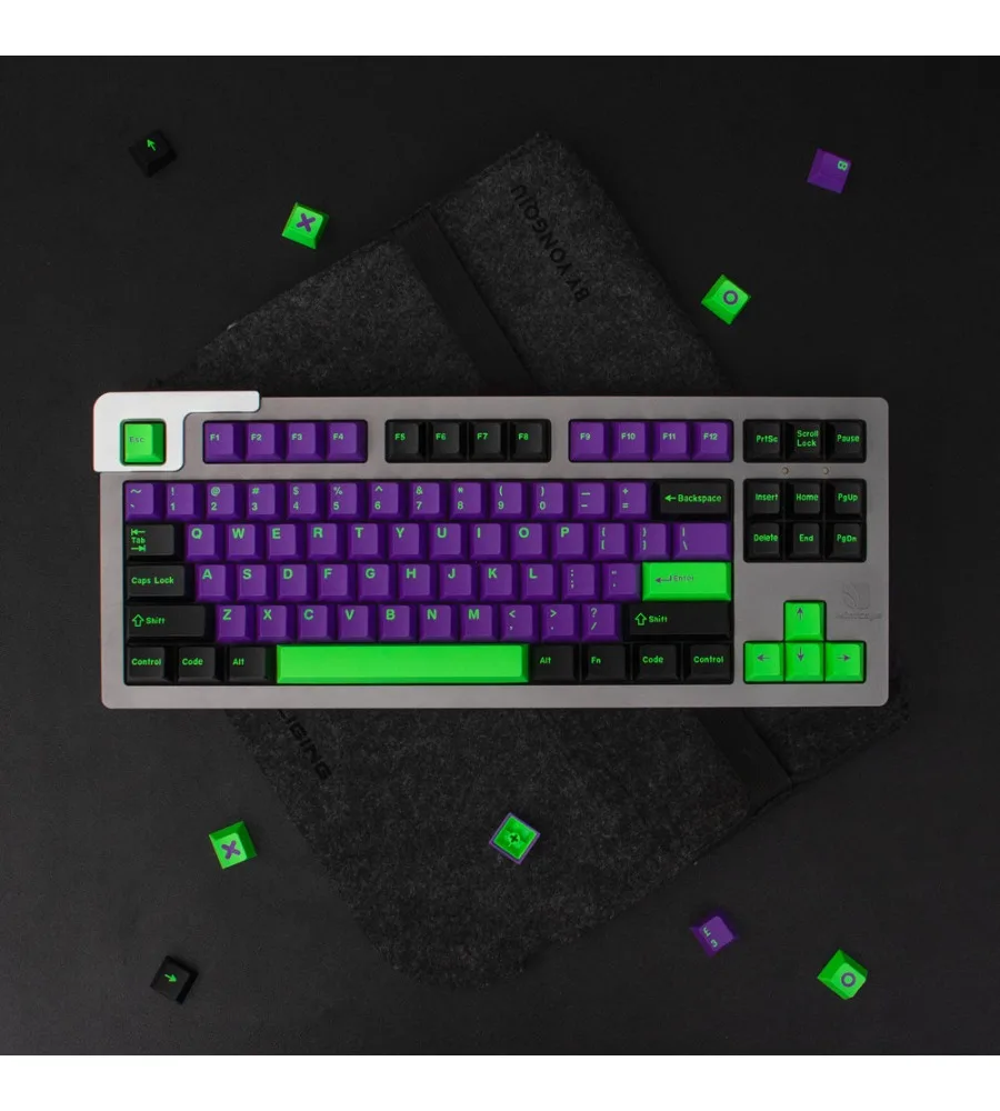 dark/light color hammerhead shark/whistle/Arctic circle keycap 171 keys two-color original factory height full set of