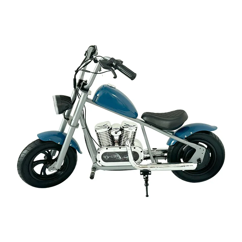 

2025 детский электрический велосипед, мотоцикл, 12 дюймов, мощный внедорожный игрушечный автомобиль, электрический чоппер, мотоцикл для детей