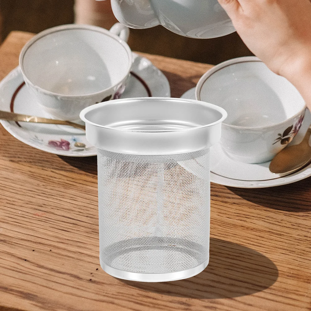 

Teapot Strainer Loose Leaf Kettle Supplies Strainers for Home Infuser Filter Metal Insert Accessories