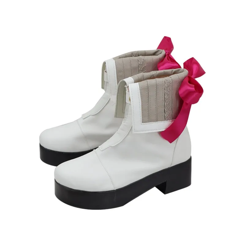 لعبة هونكاي إمباكت 3 تيريزا كوسبلاي أحذية PU أحذية من الجلد إكسسوارات أنيمي الدعائم أحذية الهالوين مصنوعة حسب الطلب