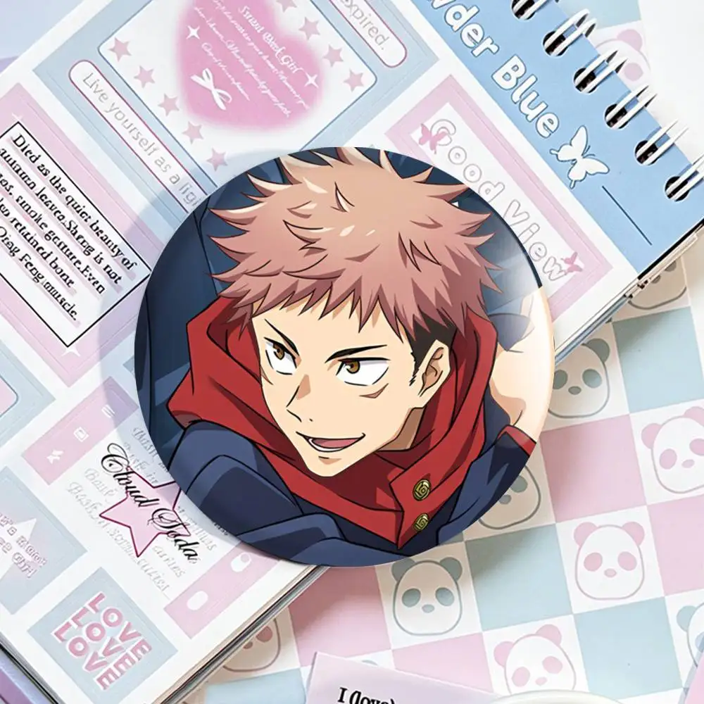 Y-Yuji I-Itadori J-Jujutsu K-Kaisen Laser-Abzeichen Kreative Anstecknadeln Brosche für Taschen Kleidung Hüte Deko Geschenke Fans Sammlerstücke – Detail 3