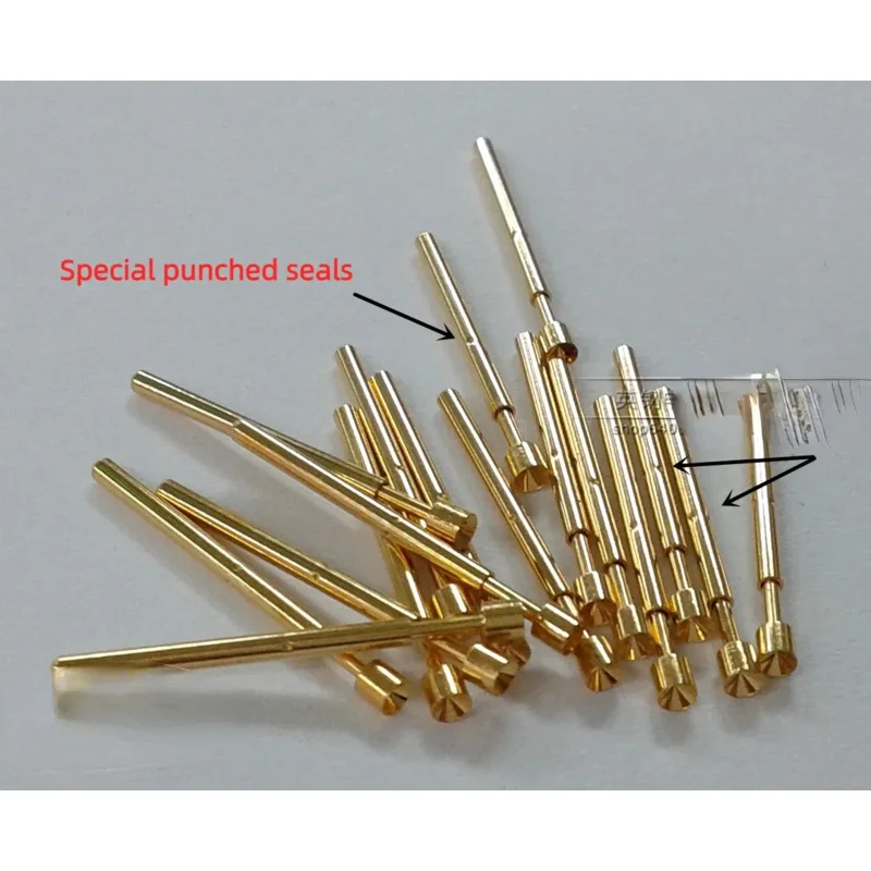 100Pcs 1#probe No.1 CCP Thimble P-1A1 Probe 1MM  Gold-plated Concave Head Needle