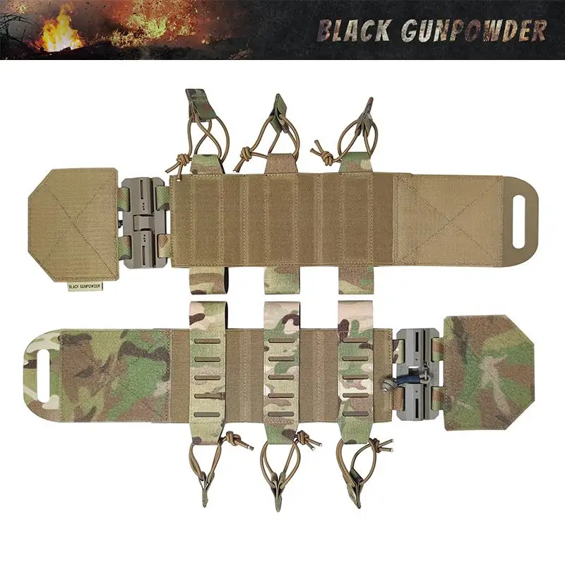 Quick Release Magnetic Buckle Side Strap Surround Cummerbund for Tactical Vest