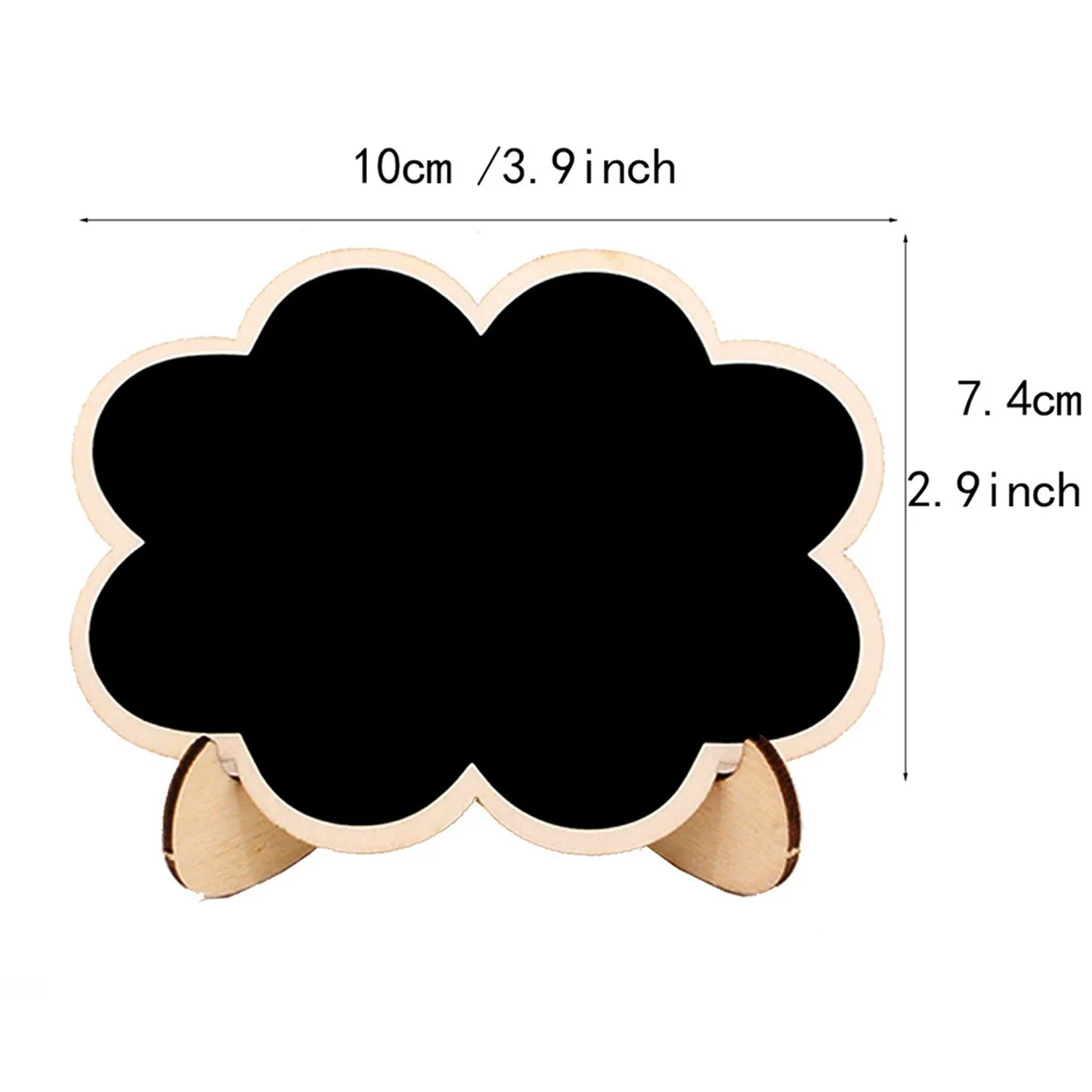 

40 шт., деревянная мини-доска с поддержкой мольбертов, 4 разных стиля, маленькая доска для свадебных этикеток, вечеринок, декор для мероприятий