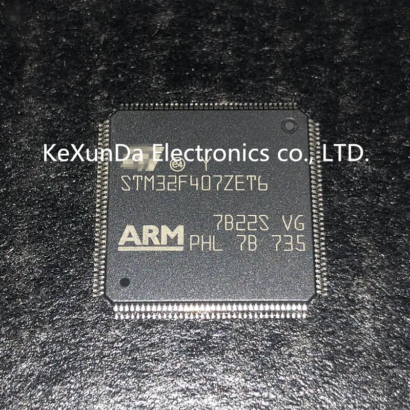 10PCS/lot STM32F407ZET6 STM32F407ZGT6 STM32F407 QFP-144 ARM IC New and Original FREE SHIPPING