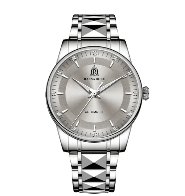 

Автоматические механические часы для мужчин, светящиеся часы из нержавеющей стали, модные роскошные деловые мужские часы, водонепроницаемые, лучший бренд