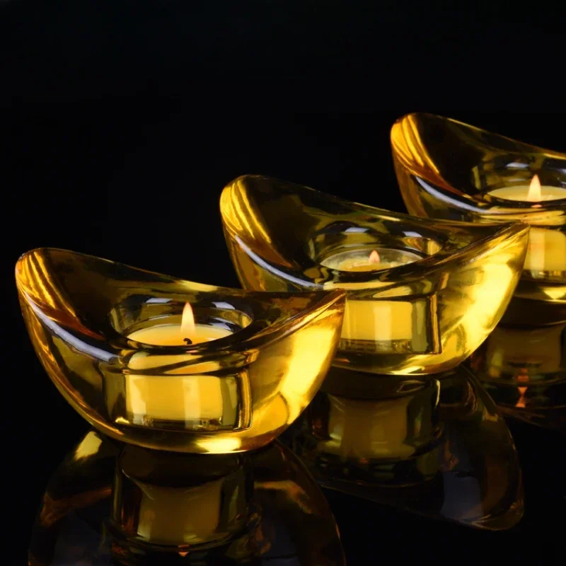 

Golden crystal ingot lamp ghee factory