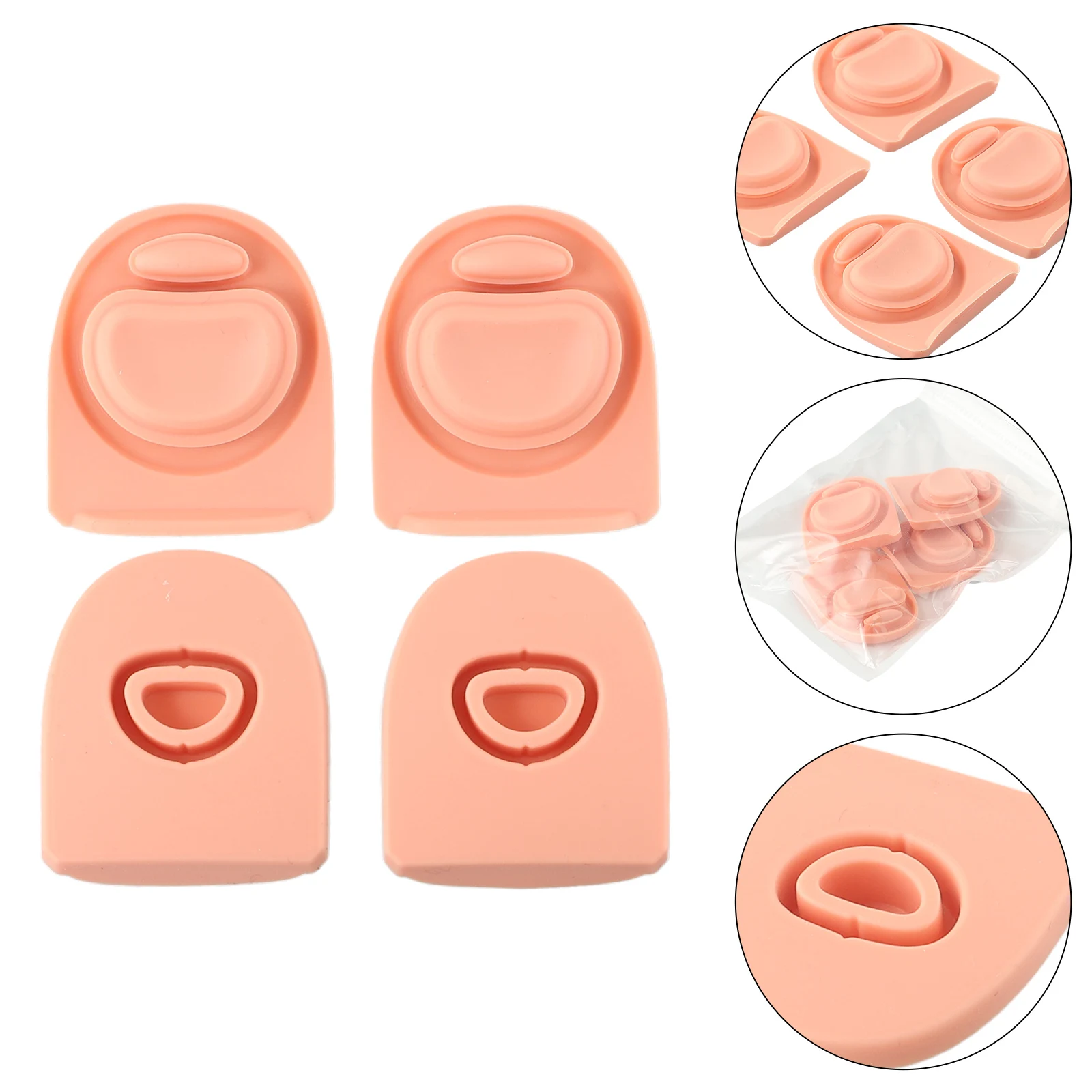 4pcs Stopper Replacements For Owala Free Sips Water Bottle Top Lid Leak Proof Silicone Stopper Gasket Accessories