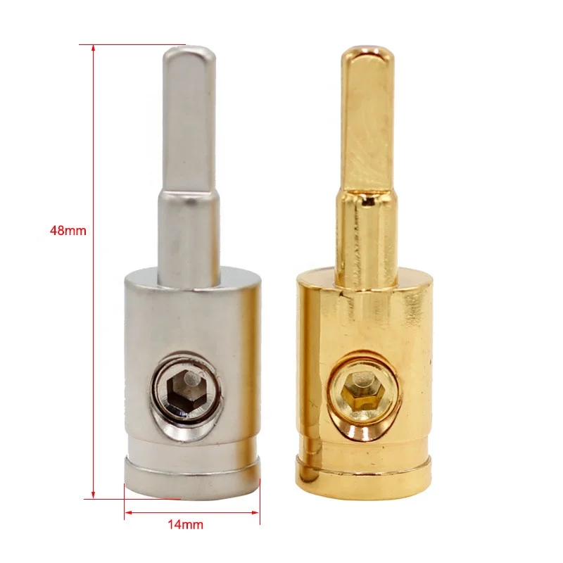 0AWG 4AWG 8AWG binding post car speaker cable terminal for speaker cable power cable amp kit